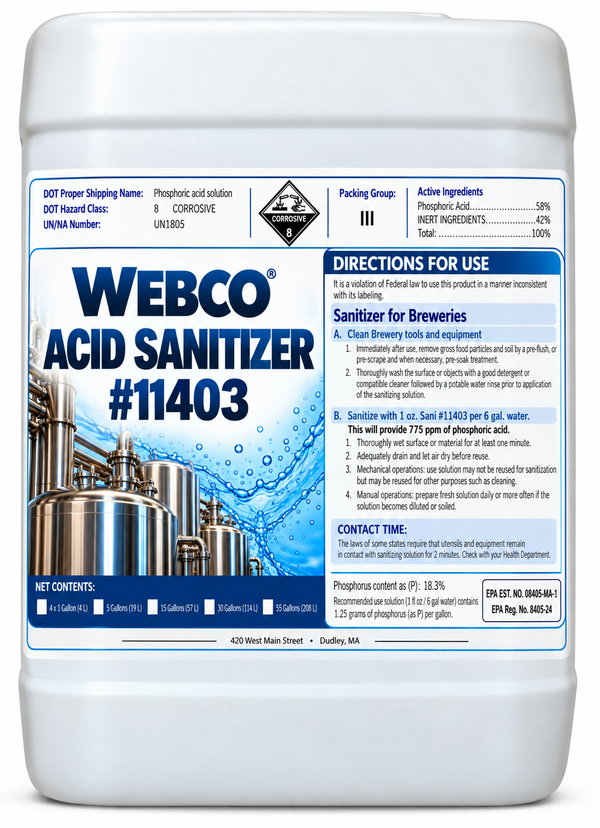 Webco Acid Sanitizer
