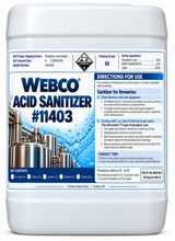 Webco Acid Sanitizer